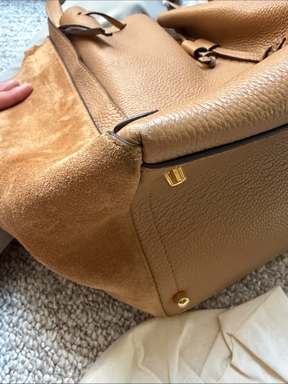 Tory Burch Brown Leather Tote - Open to Offers! - Picture 9 of 10